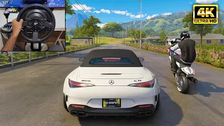 Mercedes SL63 AMG | The Crew Motorfest | Thrustmaster T300RS + TH8A shifter gameplay
