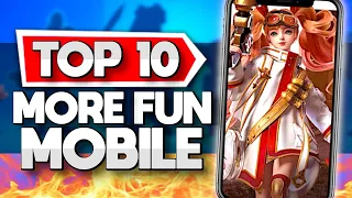 Top 10 of the Most Fun Most Fun NEW Mobile Games