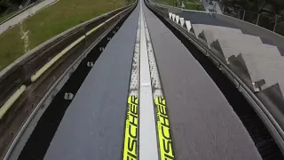 Ski Jumping Planica HS102 Crash GoPro