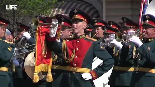 Russian Anthem: 2019 Victory Day Parade Rehearsal HD