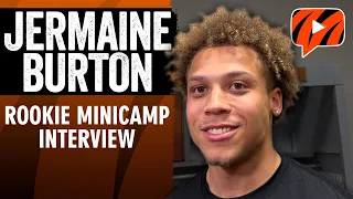 Jermaine Burton on Bengals Receivers, Rookie Minicamp, His Fit on Offense and More