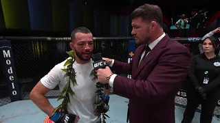 UFC Vegas 29: Dan Ige Octagon Interview