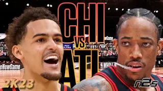 Atlanta Hawks vs Chicago Bulls - Full Game | NBA 2K23