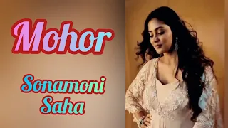 Mohor(মোহর) latest video 💕😍 || Sonamoni Saha❤ || Manike Mage Hithe || #rudrasahadesigner #shorts