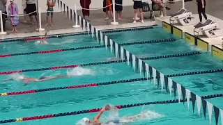 2024 IST Spring Invite 400 free LC lane 2 from top