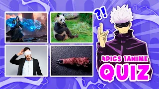 🕹️ GUESS ANIME BY PICTURES | 4 PICTURE 1 ANIME QUIZ