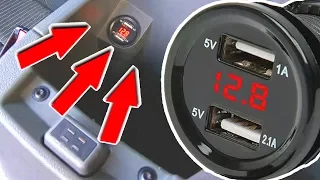 СУПЕР ЗАРЯДКА НА 2 USB В АВТО! ОБЯЗАТЕЛЬНО ЗАКАЖИ СЕБЕ ТАКУЮ!!!