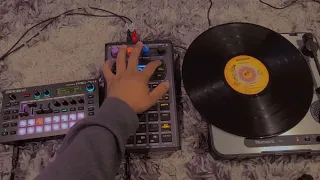 Trying to make beats with SP404 MK2 & Vinyl Records