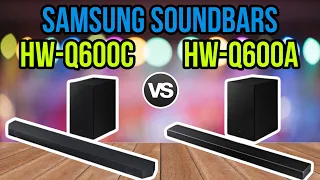 SAMSUNG HW-Q600C vs HW-600A SOUNDBAR | Full Comparison *New 2023* 🔥🔥🔥