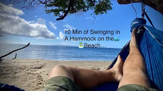 [ASMR] RELAX AT THE BEACH |10 Min of Beach Views MAUI, Hawaii #maui#relax#outdoors#maui #asmrvideo