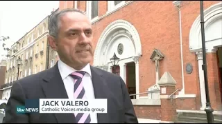 Jack Valero on ITV news item on charges against Cardinal Pell