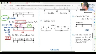 OPERACIONES CON SEGMENTOS - GEOMETRÍA - NIVEL 5 - CICLO DE VERANO 2024