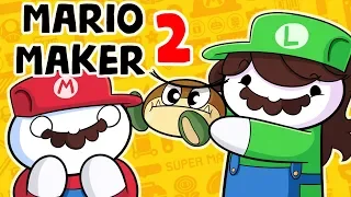 DESTROYING Mario Maker 2 with FACTS and LOGIC and JAIDEN