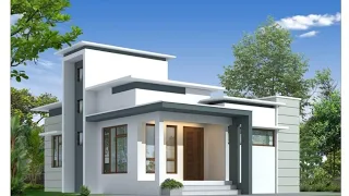 #budgethouse 700 Sq Ft 2 Bedroom Modern House and Plan