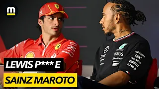 "Seguem falando M****", diz Hamilton! RBR conversa com Sainz, Max/Pérez MANDAM RECADOS | F1 na China