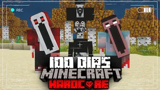 Sobrevivi 100 dias Pero Con Los Mods mas TERRORIFICOS en Minecraft HARDCORE... Esto sucedió