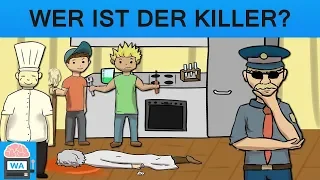 3 Detektiv-Rätsel - die nur Genies lösen können!