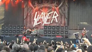 slayer - world painted blood (live milano @ the big four 2011)