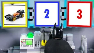 LEGO Batman Experimental Batmobile, Construction Drill STOP MOTION LEGO Cars & Trucks | Billy Bricks