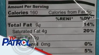 Pagbebenta ng pagkaing may trans fat ipagbabawal mula Hunyo 19 | TV Patrol