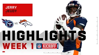 Every Catch w/ Jerry Jeudy's Rookie Debut | NFL 2020 Highlights