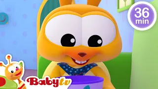 Canción de estornudos de el conejo Jack 🐰 🤧 + Más canciones infantiles y rimas infantiles🎵 @BabyTVSP