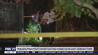 Philadelphia police investigating homicide in East Germantown