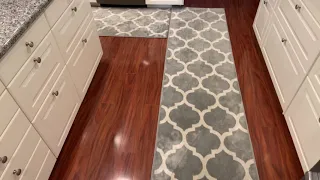 $100 DIY carpet runner for kitchen or hallway