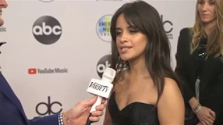 Camila Cabello 2018 AMAs Backstage Interview