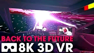 Back To The Future Universal Ride 3D 8K VR (virtual reality)