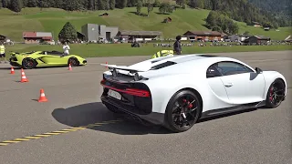 BEST OF HYPERCARS DRAG RACES! BUGATTI, PAGANI, FERRARI, LAMBORGHINI, KOENIGSEGG