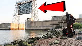 EPIC DAY of FISHING at TEXAS CITY MOSES LAKE FLOOD GATE (Catch Clean Cook)