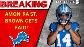 BREAKING: Amon-Ra St. Brown Signs MEGA Extension Making Him Highest Paid WR In The NFL