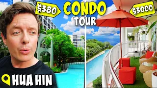 Let's Tour Luxury Condo's of Hua Hin Thailand 🇹🇭