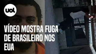 Brasileiro fugitivo nos EUA: vídeo mostra momento que Danilo Cavalcante foge da prisão; veja