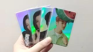 SM Season Greetings Aladin Pre Order Gift Holographic Photocards