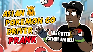 Crazy Asian Pokemon GO Driver Prank - Ownage Pranks
