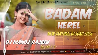 Badam Herel🌺Santali Dj Song 2024🌺New Santali Song 2024🌿 New Santali Video 2024 Dj Manoj Rajesh