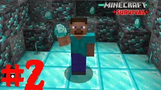 I Mine diamond in Minecraft survival#minecraft #gaming