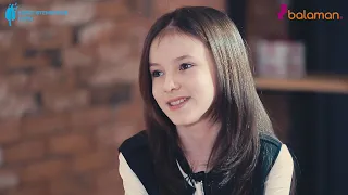 This time, Daneliya Tuleshova was TAKING an interview! "What are children's rights?" June 1, 2019