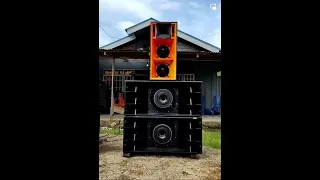 MEGATRON SOUND PRO TEST HUPER 18 Inc 2500 Watt, BOX NMX #SETANHALBAR