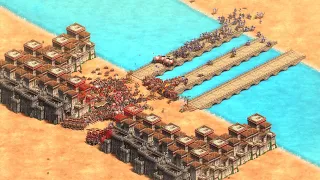 MASSIVE BRIDGES LAST STAND - Age of Empires 2 Definitive Edition