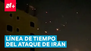 Línea de Tiempo: Así ocurrió el ataque de Irán contra Israel - N+