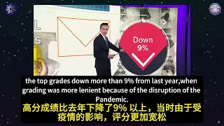 A level results  Biggest drop in top grades ever in England A Level成绩出炉：英格兰最高成绩出现有史以来