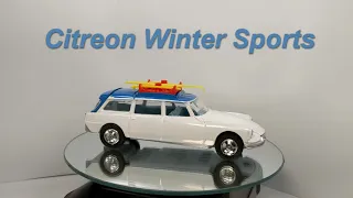 Corgi Toys Citroen Winter Sports - no.475 - issued 1964 - diecast restoration