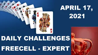 Microsoft Solitaire Collection - Daily Challenges - April 17, 2021