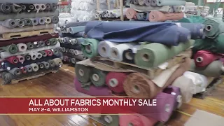 All About Fabrics Monthly Sale Happening This Weekend