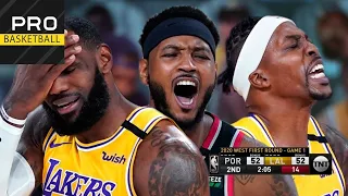 Portland Trail Blazers vs Los Angeles Lakers | Aug. 18. 2020 | Game 1| NBA Playoffs | Обзор матча