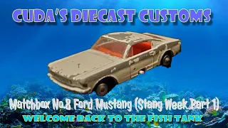 CDC: Ford Mustang Fast Back Made By Matchbox No  8 Stang Week