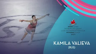 Kamila Valieva (RUS) | Women SP | Skate Canada International 2021 | #GPFigure